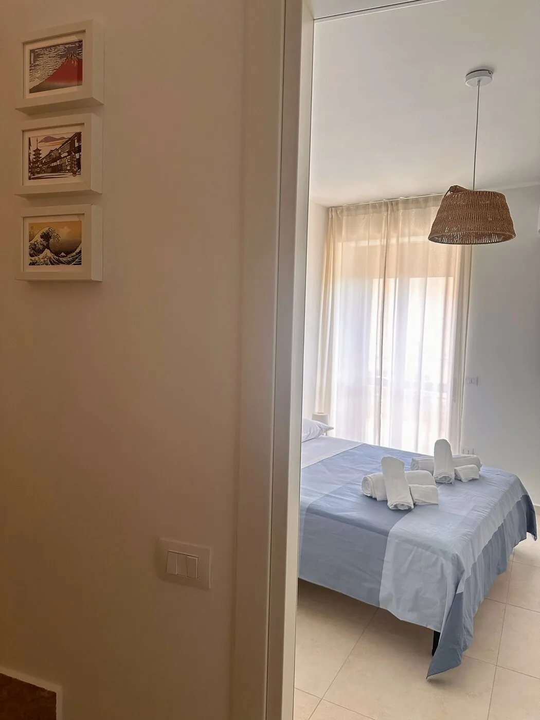 Casa Totò Ascea — ingresso camera da letto