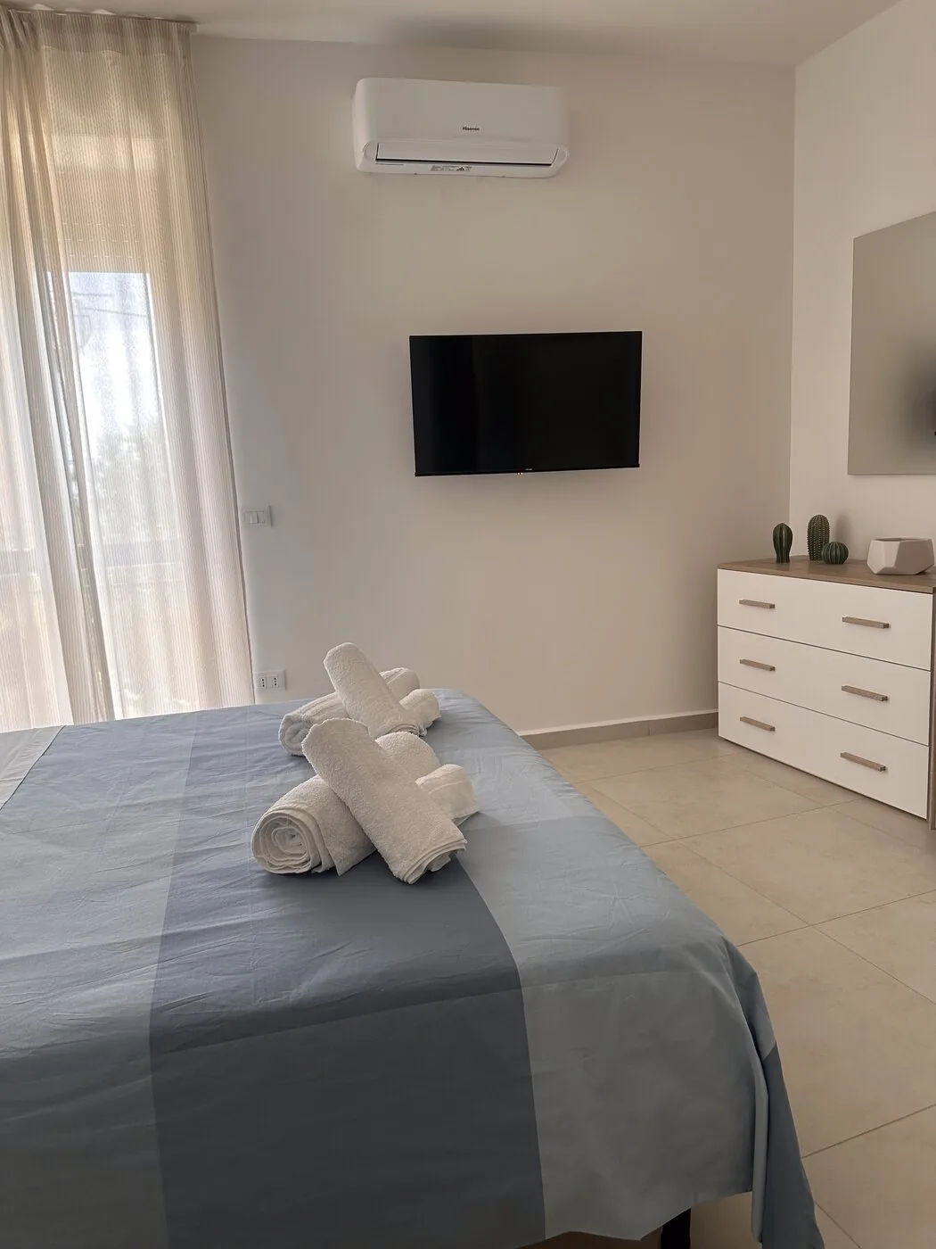 Casa Totò Ascea — letto singolo in camera secondaria