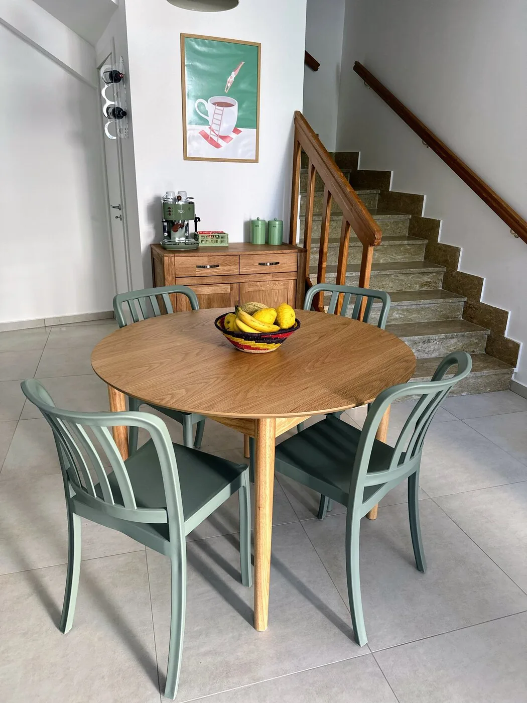 Casa Totò Ascea — zona pranzo per 4 ospiti
